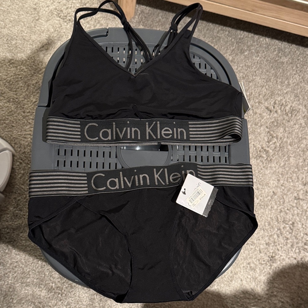 Calvin Klein Black Intimates Set